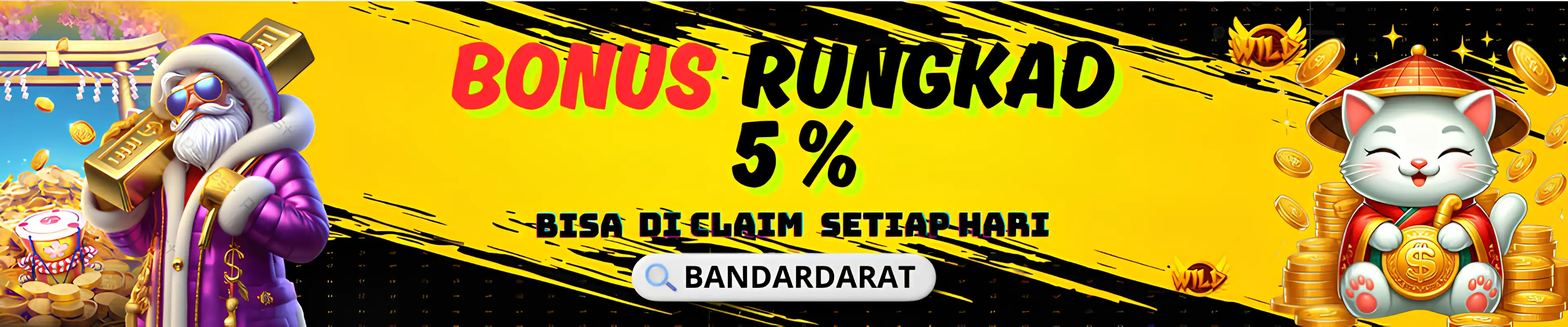 BandarDarat BONUS RUNGKAT UpTo 5% | BRD